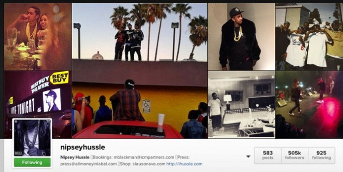 7 Ways Nipsey Hussle Uses Instagram To Engage His Fans