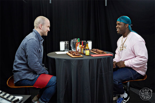 ASAP Ferg Faces Hot Questions & Even Hotter Wings on 'Hot Ones'