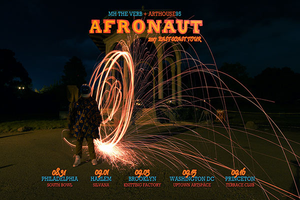 MH The Verb & ArtHouse95 - Announce The 'Afronaut' East Coast Tour