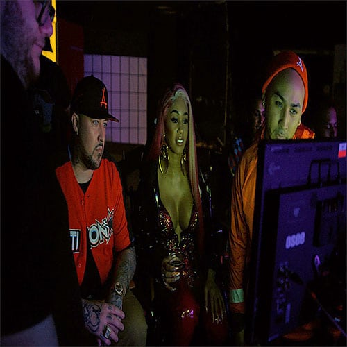 Kid Ink 'YUSO' Videoshoot BTS with Lil Wayne & Saweetie