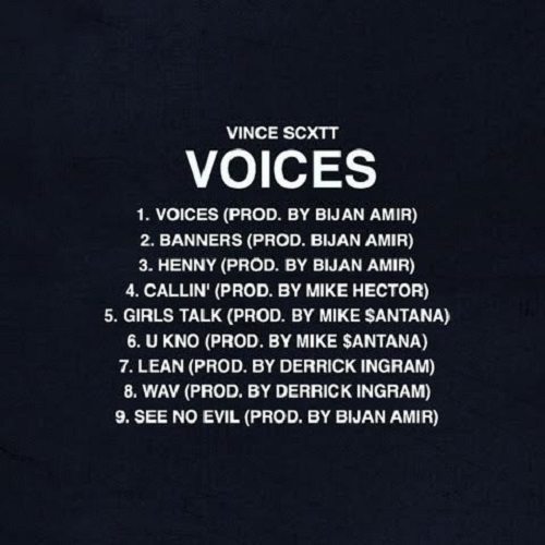 Vince Scxtt - Voices (EP) front
