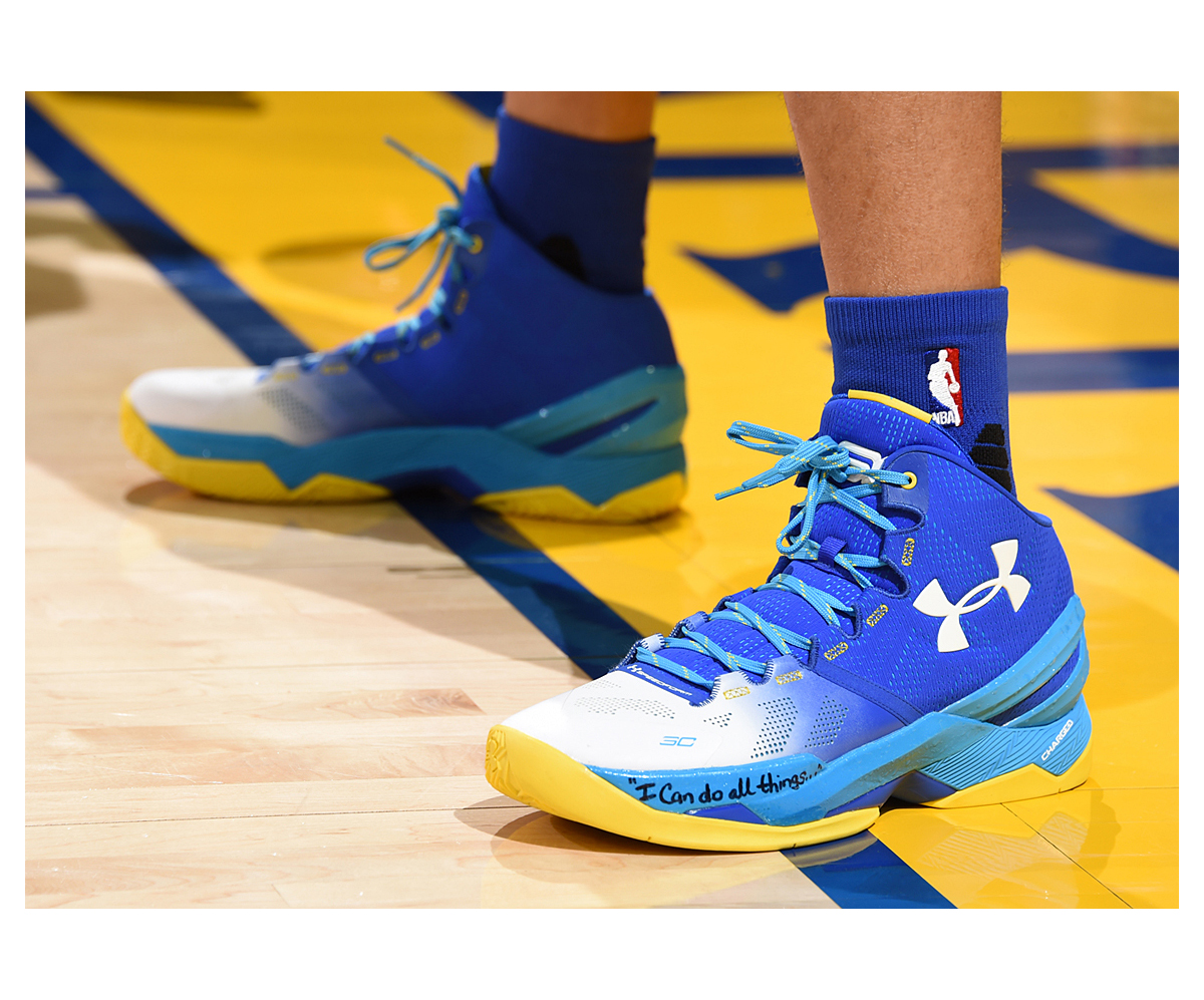EXCLUSIVE STEPH CURRY’S UNDER ARMOUR CURRY TWO PE EXCLUSIVE STEPH CURRY’S UNDER ARMOUR CURRY TWO PE
