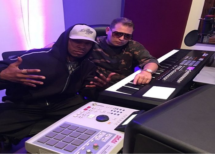 Mel-Man & Scott Storch Spotted In What Looks Like A Studio