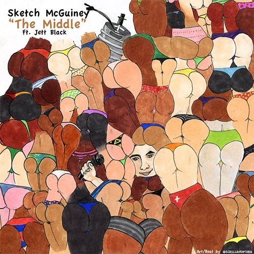 Sketch McGuiney ft. Jett Black - The Middle (prod. by DJ J-Scrilla)