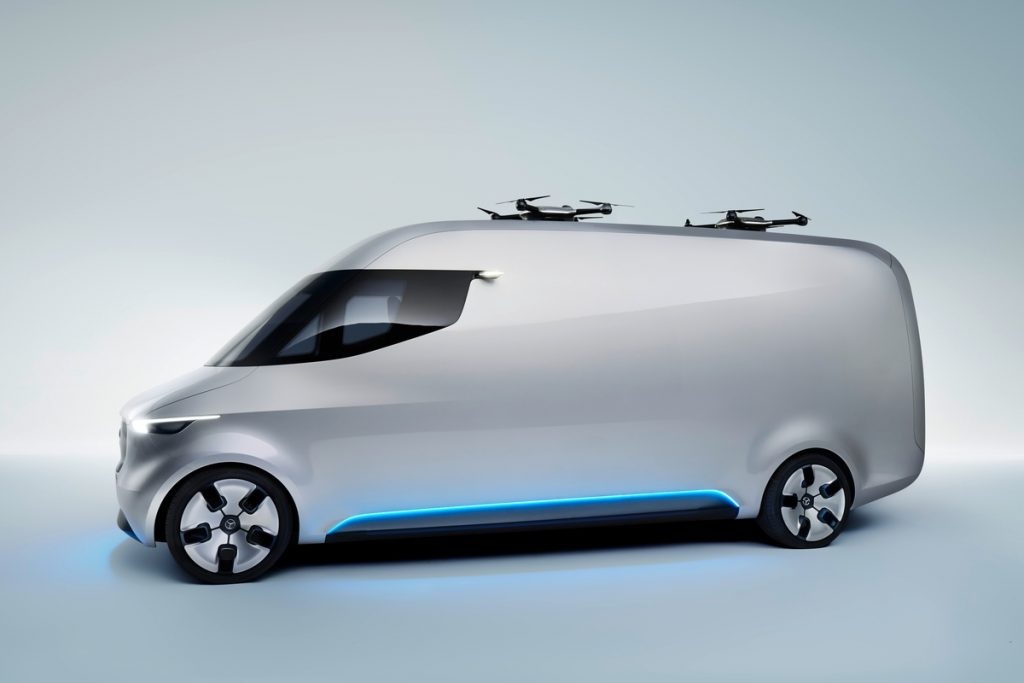 Mercedes-Benz Vans is presenting the van of the future: intelligent, interconnected and electric