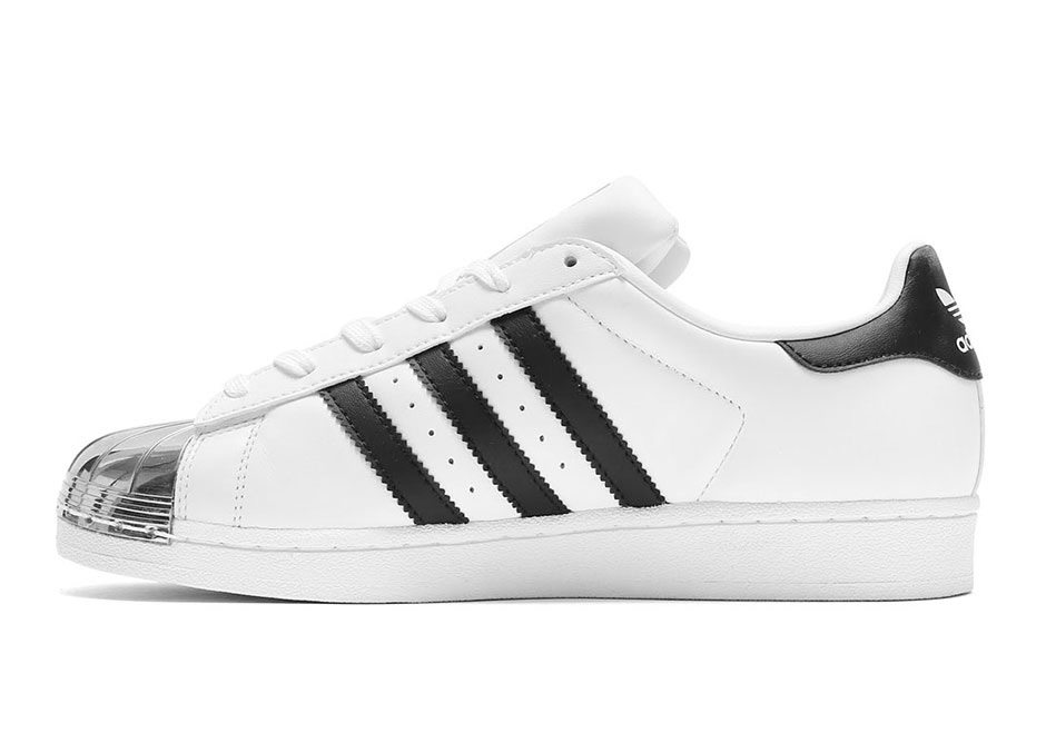 silver shell toe adidas