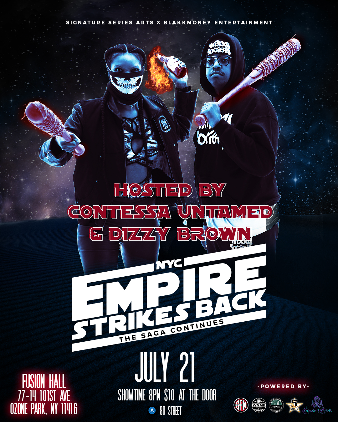 Blakkmoney Entertainment & Signature Series Arts Present 'NYC Empire Strike Back'