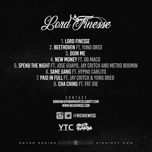 Richie Wess - Lord Finesse EP