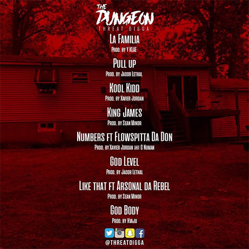Threat Digga – 'The Dungeon’ Album Threat Digga – 'The Dungeon’ Album