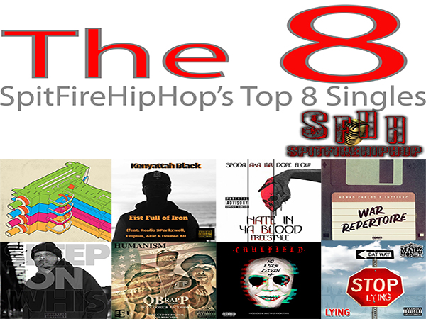 Top 8 Singles March 11 – March 17 ft. Dros ft. Crimeapple, Kenyattah Black & Spoda a.k.a. Mr.Dopeflow Top 8 Singles March 11 – March 17 ft. Dros ft. Crimeapple, Kenyattah Black & Spoda a.k.a. Mr.Dopeflow
