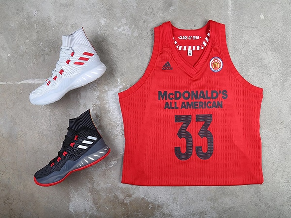 The 2018 McDonald’s All American Game’s Adidas Jerseys & Crazy Explosive PE The 2018 McDonald’s All American Game’s Adidas Jerseys & Crazy Explosive PE