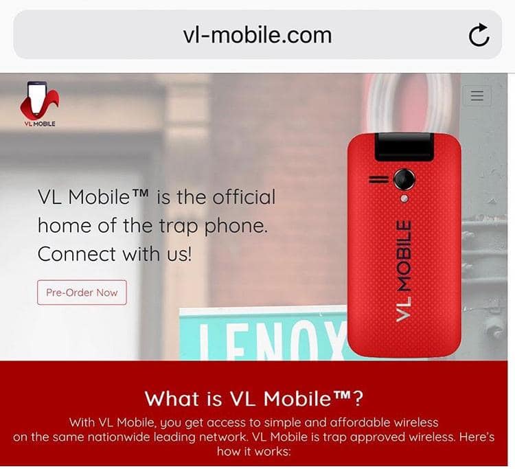 Jim Jones - Announces Trap Wireless Via VL Mobile