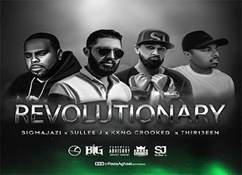 KXNG Crooked, Sullee Justice, Big Majazi & Thir13een - Revolutionary