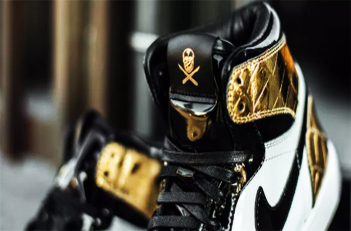 The Shoe Surgeon Unveils 24 Karat Gold Air Jordan 1 – SpitFireHipHop