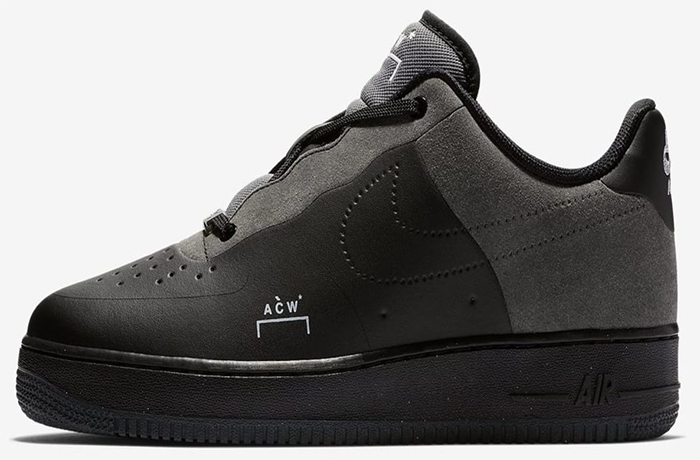 A Cold Wall x Nike Air Force 1 Low Releasing in Black and White Colorways