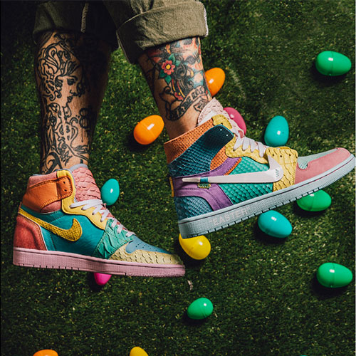 The Shoe Surgeon Releases "Easter" AJ1 & What the Scrap Easter AJ1