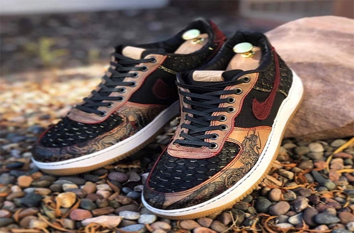 Nike Air Force 1 Low Samurai Custom is the Definition of Luxury 3