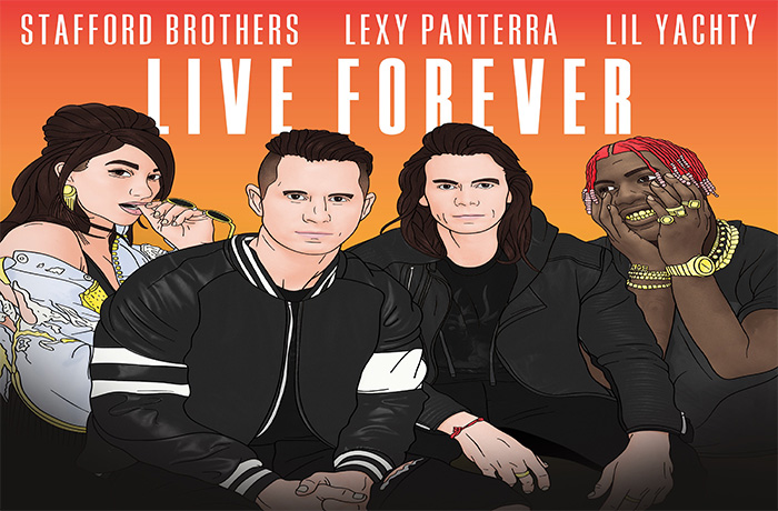 Stafford Brothers ft. Lexy Panterra Lil Yachty Live Forever Lyric Video