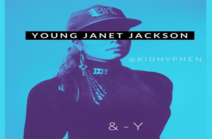 Janet Jackson co signs rapper Kidhyphen freestyle Young Janet Jackson