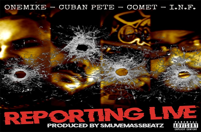 Cuban Pete OneMike ft Comet Madmen INF Reporting Live