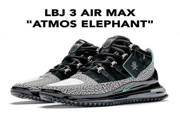 The Shoe Surgeon Releases LBJ 3 AIR MAX Atmos Elephant 1