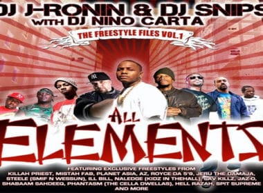 DJ J-Ronin with DJ Snips & DJ Nino Carta - Freestyle Files Vol.1 (Mixtape)