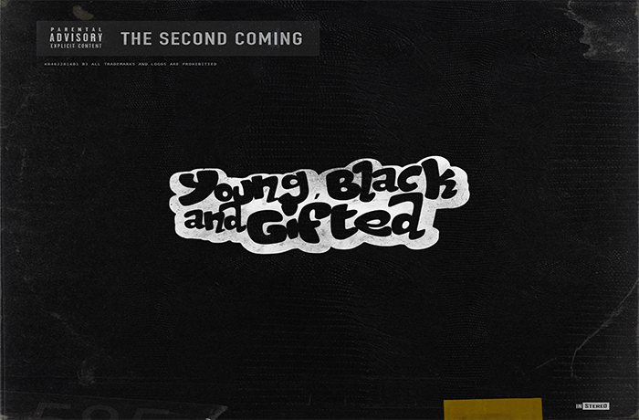 Young Black And Gifted The Second Coming LP front