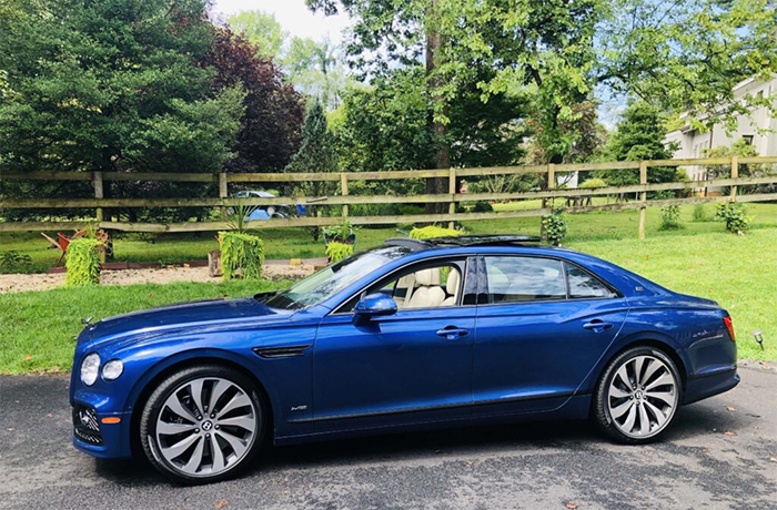 2020 Bentley Flying Spur First Edition in Moroccan Blue The Unimaginable