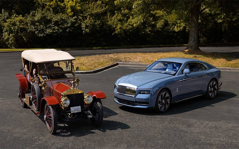 Beyond Beautiful Rolls-Royce Parades the Electric Spectre in Nashville