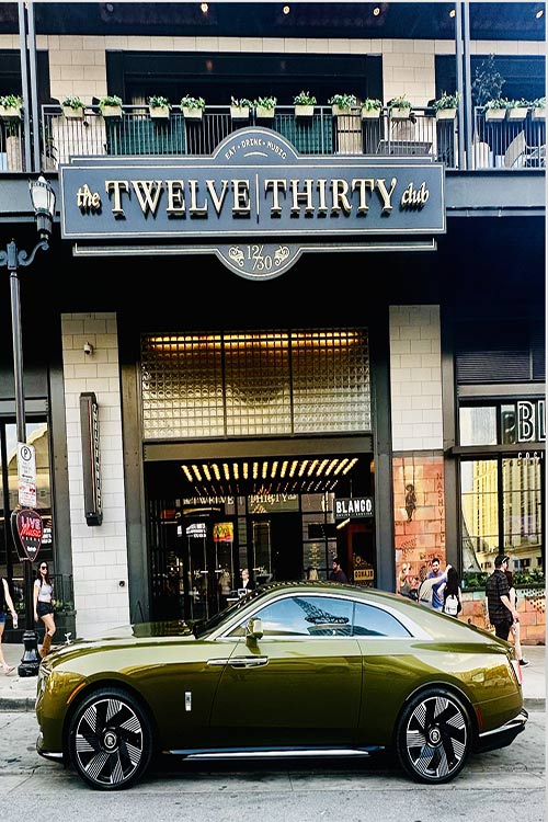 Beyond Beautiful Rolls-Royce Parades the Electric Spectre in Nashville