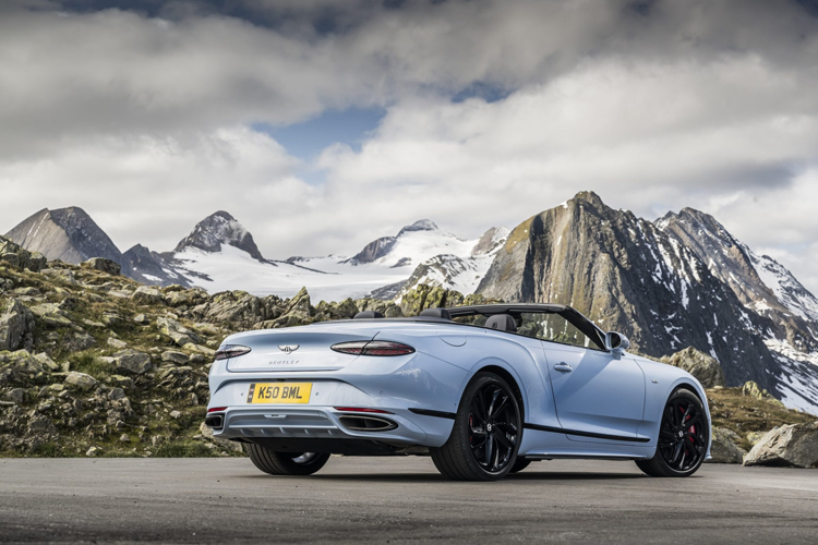 2025 Bentley Continental GT Speed Electrifies in the Swiss Alps An Engineering Marvel