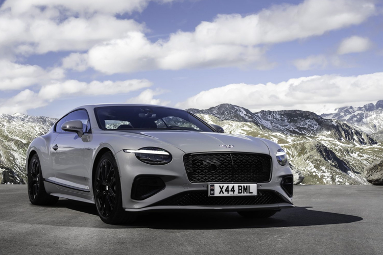 2025 Bentley Continental GT Speed Electrifies in the Swiss Alps An Engineering Marvel