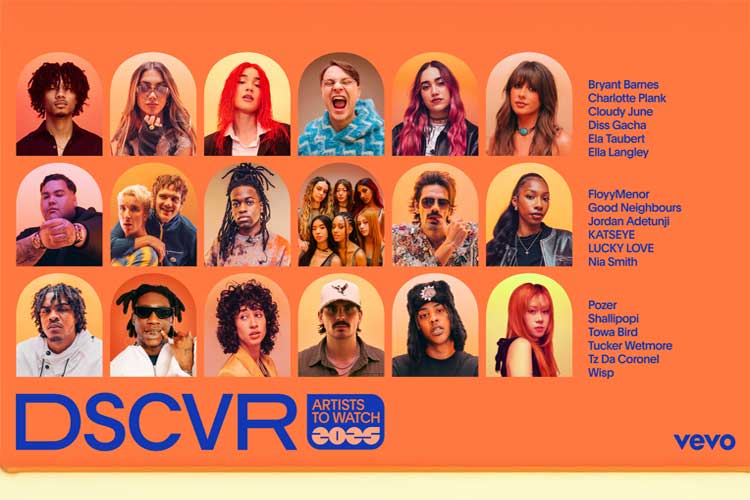 Vevo Unveils 2025 “DSCVR Artists to Watch” List — Celebrating Global Rising Stars