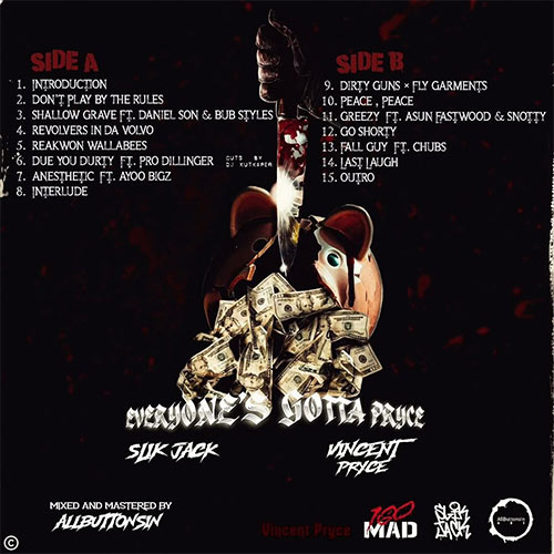 Vincent Pryce & Slik Jack - Everyone's Gotta Pryce
