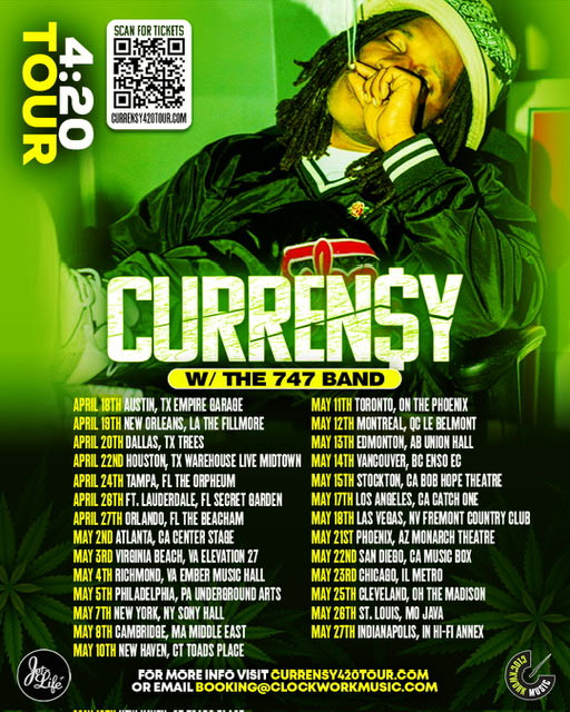 Curren$y Hits The Road & Announces '4:20' Tour Dates