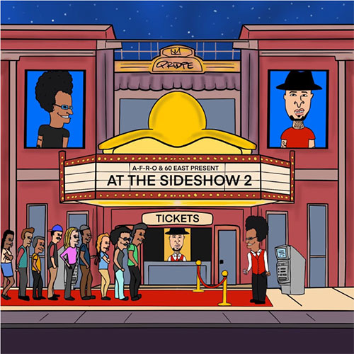 A-F-R-O & 60 East - At The Sideshow 2: Art House (LP)