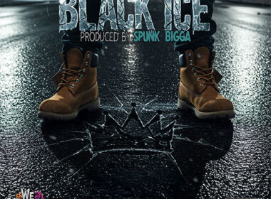 Cover art for State's "Black Ice" single produced by Spunk Bigga featuring Go Getta Zyi and Decaf Black
