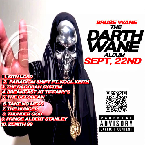 Bruse Wane Releases The Artwork & Track list For His Upcoming 'Darth Wane' Album