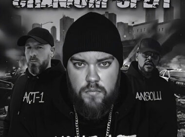 Kontrast “Cranium Split” single artwork featuring ACT-1 and AnSoLu