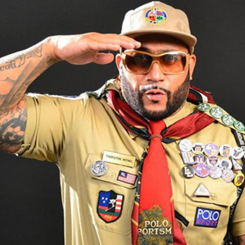 Thirstin Howl The 3rd during exclusive SpitFireHipHop interview—Brooklyn Lo Lifes founder discussing Hip-Hop culture, Polo fashion, and independence.