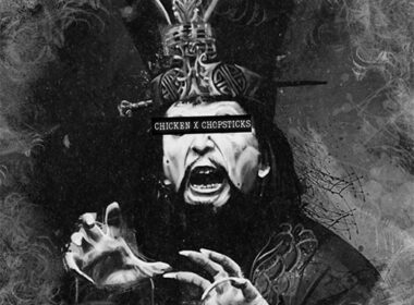 Ca$ablanca and Cap Chino – ‘Chicken X Chopsticks II’ album cover, underground Hip-Hop release produced entirely by Cap Chino.