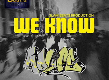 ADLIFE performing “We Know” in studio with mic and headphones