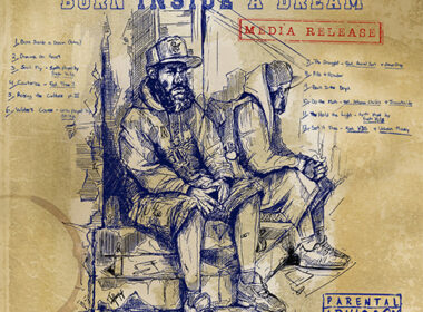 Legit and producer Rex Seshunz “Born Inside A Dream” album cover — new underground Hip-Hop albums 2025, Beats by Rex Seshunz