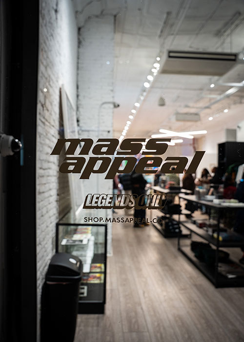 Mass Appeal proudly announces the opening of Legends Only: The Pop Up Experience, a groundbreaking one-stop hip hop shop experience. Designed as a one-of-a-kind cultural destination, Legends Only: The Pop Up Experience celebrates the legacy, influence, and continued impact of hip-hop’s most iconic artists.
This must-attend event introduces fans to a fully immersive space, where every element and detail is designed to heighten the fan experience and bring hip-hop history to life in real time. These elements include and feature stand-alone sections dedicated to each Legend, complete with exclusive merchandise available only at the Legends Only location. As guests explore each section, they will also experience live DJ Sessions, live podcast tapings, celebrity meet and greets, and rare artifacts including the “Cabin” from De La Soul’s Cabin In The Sky, a throne Slick Rick has only ever sat in once and more.
Legends Only & Legends Only: Pop Up Experience are spearheaded by Mass Appeal’s historic Legend Has It… series—an ambitious, year-long celebration spotlighting some of the most influential artists in hip-hop history. The series delivered landmark releases from Slick Rick, Raekwon, Ghostface Killah, Mobb Deep, Big L, De La Soul and on 12.12.25 the release of the long-awaited collaborative album from Nas and DJ Premier Light-Years.
The Legends Only Event and Pop Up Experience serves as the end-of-year finale to one of the best promotional campaigns by a label in recent memory. Not only is it a fitting celebration of the label's historic run, but also a thank you to the fans and culture the Legend Has It series was designed for.
Legends Only: The Pop Up Experience is located on 47 Howard Street, NY, NY 10013 and is open daily from noon to 7 pm.
You can peruse this slideshow of downloadable pictures, which include Nas, De La Soul, Rapsody, Rome Streetz and more, displaying the space and a few of the stand-alone sections.