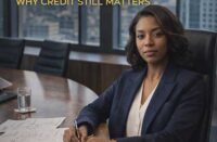 Hyper-realistic image of a Hip-Hop producer guiding AI music software in a modern studio, symbolizing human authorship and ethical crediting — SpitFireHipHop Corporate Corner.