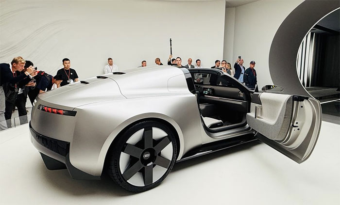 Audi Concept C Highlighted at IAA Mobility Show in Munich, Germany