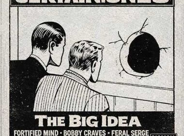 CERTAIN.ONES “The Big Idea” single artwork featuring underground Hip-Hop artists collaborating in a lyric-driven studio session, produced by God of Headnod.