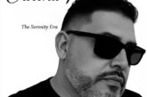 Black-and-white portrait of Crotona P wearing sunglasses during his Spit Fire Radio interview discussing his album Serenity and artistic growth