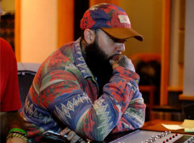 Kingdom Kome seated during a SpitFireHipHop interview, discussing Dirty Linens 2 and Barrel Reserve, representing independent underground Hip-Hop culture and lyrical artistry.