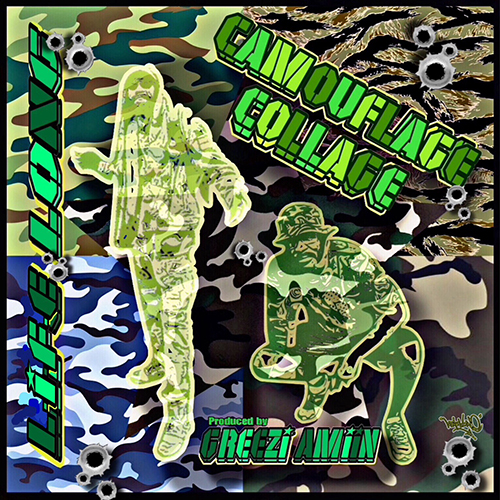 L.I.F.E. Long & Greezi Amin - Camoflauge Collage (EP) front